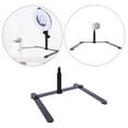 thumbnail image 1 of Soporte de lámpara de portátil de aleación plegable Soporte de Accesorios de fácil instalación para grabación de video Selfie Live Show Fotogra Yotijar Soporte de luz plegable, 1 of 10