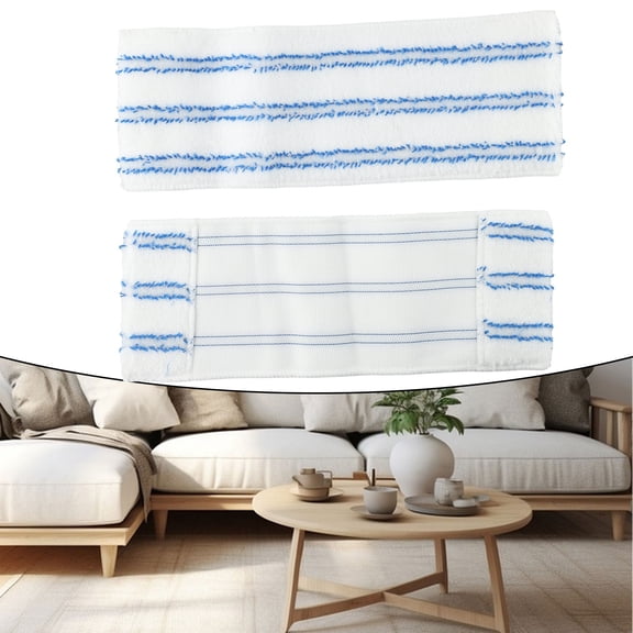 2pcs Microfiber Mop Cloth For Vaporetto Kit Vaporflexi Brush Pro 3.0 Evolution Steam Cleaners Replacement Accessories Laisenwei