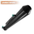 thumbnail image 6 of Motorcycle Exhaust 1.42'' Inlet Motorcycle Exhaust Muffler Pipe Motorbike Exhaust Muffler Black, 6 of 6