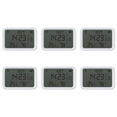 thumbnail image 3 of Tuya WiFi 2.4GHz 4 in 1 LCD Illumination Clock Smart Temperature Humidity Sensor, 3 of 8
