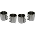 thumbnail image 1 of SynSpiritStore Set of 4 Double Wall Small Sober Tea Cups, 1 of 1