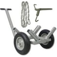 thumbnail image 2 of Historyli Dolly with Load Binder & Chain, Heavy Duty Steel ATV Skidding Arch Holder Mover Dollies, 440 Pound Capacity, Outdoor Tools,Grey, 2 of 6