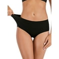 thumbnail image 6 of Women's High Waisted Cotton Underwear Ladies Soft Full Coverage Briefs Panties Multipack Soft Brief Panties Plus Size S-4XL, 6 of 8