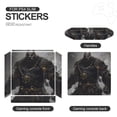 thumbnail image 4 of Decal Skin for PS4 Slim / PS4 Pro / PS4, Whole Body Vinyl Sticker Cover for Playstation 4 Console and Controller (BLACK MYTH HUNK-1), 4 of 5