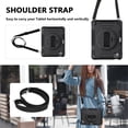 thumbnail image 4 of Shockproof Case for Apple iPad 11th 10th Gen 2025 2022, with Pencil Holder Military Grade Protection Rotating Stand Hand Strap Shoulder Strap Bumper Rugged Case for iPad 11th Gen 11"/ 10th Gen 10.9", 4 of 8