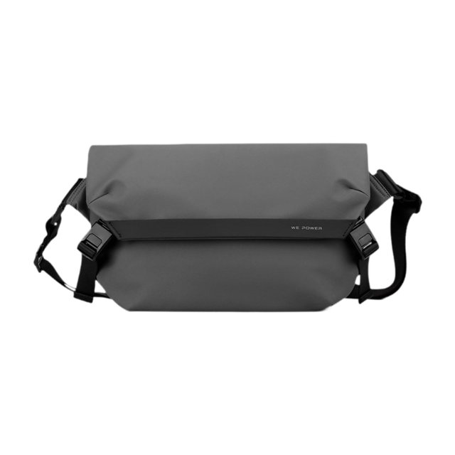 Bolso bandolera para hombre Yuyangstore gran capacidad moderno gimnasio viajes ciclismo gris
