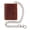 Tan, variant on RFID Trifold Leather Biker Wallet with Silver Chain (Men)