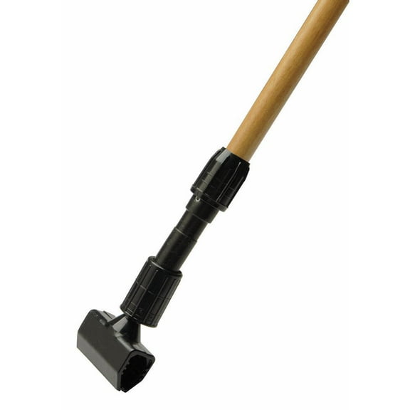 HUBERT® Mop Handle for 5" W Mop Head Natural Wood Clincher Style - 54" L