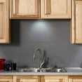 thumbnail image 2 of FASÄDE Ripple Decorative Vinyl 18in x 24in Backsplash Panel in Gloss White (5 Pack), 2 of 7