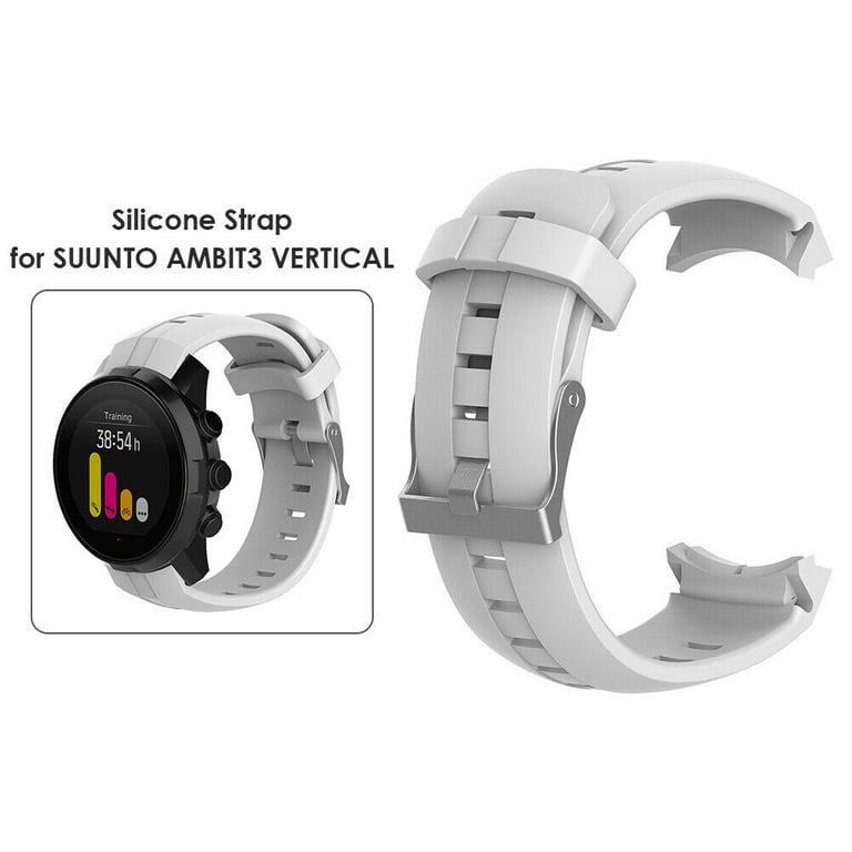 Suunto ambit3 sport hot sale black silicone strap