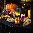 thumbnail image 4 of Under $1 GFHFHITJ Halloween Candle Lamp Smal lCandle Night Light Desktop Decorations Halloween Scenery Ornaments Halloween Gifts, 4 of 6