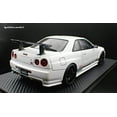 thumbnail image 6 of Ignition-Model Nissan Skyline GT-R R34 (BNR34) Top Secret 34GT-R RHD White 1:18, 6 of 11