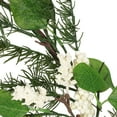 thumbnail image 3 of Noble House Nolta Artificial Eucalyptus and Pine Garland with Berries, Green and White, 5 Foot, 3 of 5