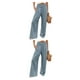 thumbnail image 3 of Pantalones Minnieouse Primavera Verano Mujer Azul Marino Largos Sueltos XXL 2piezas, 3 of 6