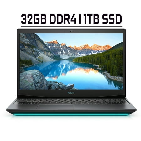 Dell G5 15 Premium Gaming Laptop 15.6" FHD WVA Display 10th Gen Intel 4-Core i5-10300H 32GB DDR4 1TB SSD GeForce GTX 1650 Ti 4GB Backlit Keyboard USB-C HDMI Wifi5 Nahimic Audio Win10