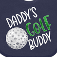 thumbnail image 4 of Inktastic Daddy's Golf Buddy with Golf Ball Boys or Girls Baby Bib, 4 of 4