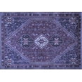 thumbnail image 1 of Ahgly Company Indoor Rectangle Persian Blue Traditional Area Rugs, 7' x 10', 1 of 4