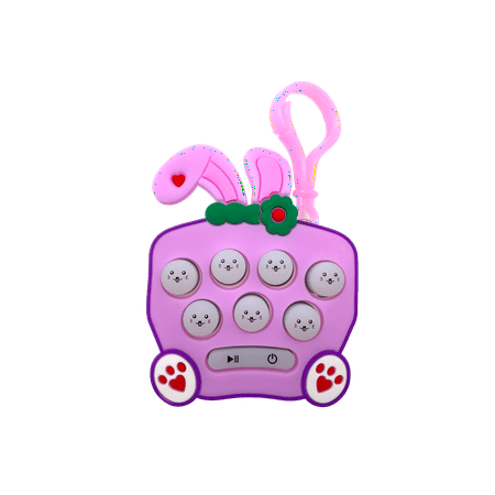 Odyssey Toys Whack-A-Pals Pocket Game (Pink Bunny)