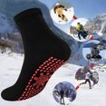 thumbnail image 1 of Calcetines calefactables de invierno Calcetines térmicos multifuncionales antifatiga para senderismo (negro), 1 of 7