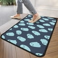thumbnail image 4 of Halloween Ghost Pattern Door Rugs,Washable Non Slip Door Mats Indoor,Decorative Door Mats,Entry Mat Indoor for Entrance,Bedroom,Kitchen,Bathroom,30"x17", 4 of 6
