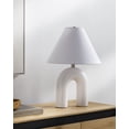 thumbnail image 6 of Livabliss Marquise Global Accent Table Lamp, 22-inch, White, 6 of 6