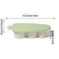 thumbnail image 3 of Large Silicone Tray For Cylinder Cubes Reusable Maker With Lid For Drinks Tumbler Cups Easy Release, 3 of 9