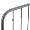 thumbnail image 5 of Modway Lennon King Metal Headboard in Gray, 5 of 8
