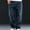 38#Light Blue, variant on Mens Fashion Denim Cargo Trousers Loose Casual Oversized Work Wear Lightweight Stretch Waist Baggy Pants with Multi Pockets Jeans Joggers Streetwear