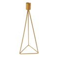 thumbnail image 1 of Geometry Wire Candle Holder Stand Dorado / Negro para Adornos de Escritorio Golden_S, 1 of 9
