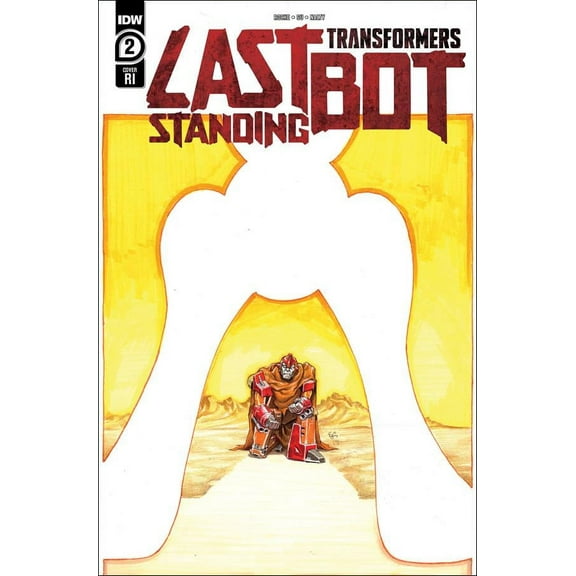 Transformers: Last Bot Standing #2E VF ; IDW Comic Book