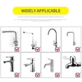 thumbnail image 4 of TFixol Faucet Aerator 360 Degrees Swivel Faucet Spray Aerator Kitchen Tap Water Saving Nozzle Sprayer Big Angle Bathroom Basin Dual-function Lengthen Extender, 4 of 5