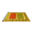 thumbnail image 2 of Ahgly Company Machine Washable Indoor Rectangle Southwestern Yellow Country Area Rugs, 6' x 9', 2 of 4