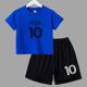 thumbnail image 3 of Conjuntos de 2 camisetas y pantalones con estampado de Super Soccer Star No. 10 para niños de 3 a 14 años, ropa de calle para niños y niñas, 3 of 5