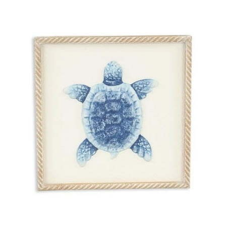Cheungs 5893T Coralia Sea Turtle Metal Relief Wall Art