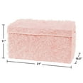 thumbnail image 4 of Rose Pink Storage Fabric Toy Box by Sweet Jojo Designs, 4 of 4