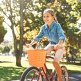 thumbnail image 4 of Minkissy 1Pcs Panier de Vélo Orange pour Filles Enfants Design Résistant à l'Eau, 4 of 5