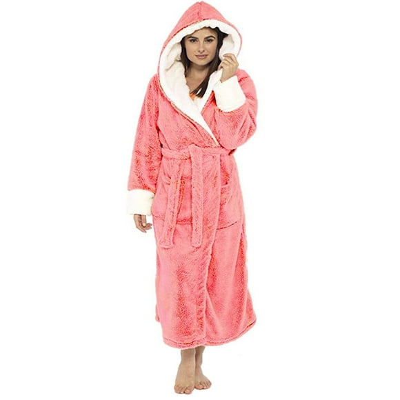 MSJUHEG Nightgowns for Women Silk Pajamas for Women Pajamas for Women Pajamas for Women Set Pajama Set for Women Coral Fleece Flannel Pink S