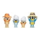 thumbnail image 2 of Paquete de 4 figuras Bluey Family Trip con figuras posables de 2.5 pulgadas, 2 of 5
