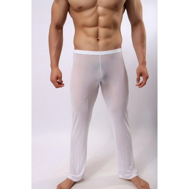 Pantalones transparentes hombre hotsell