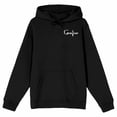 thumbnail image 6 of Coraline Cat Secret Door Long Sleeve Adult Black Hooded Sweatshirt-Small, 6 of 7