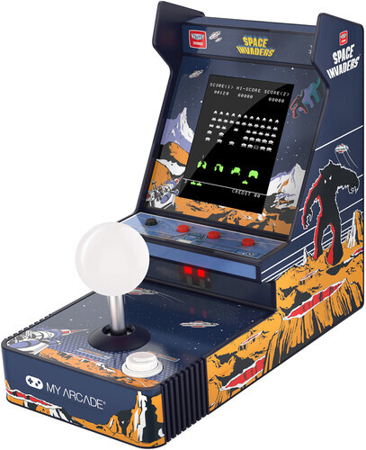 My Arcade - Space Invaders Joystick Player Portable Retro Arcade