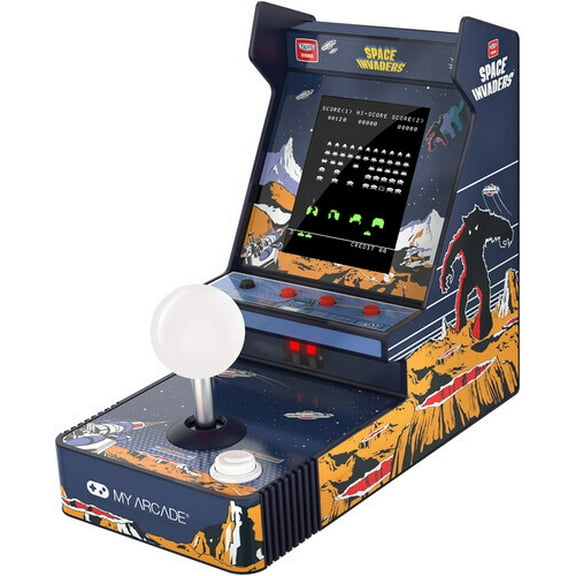 My Arcade - DGUNL-7007 Space Invaders Joystick Player Portable Retro Arcade