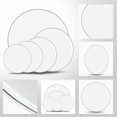 thumbnail image 3 of Parche de Batería Ktaxon PET Juego de 5 Piezas Blanco 12"-22", 3 of 6