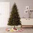thumbnail image 6 of Rateoe Color Donut Pattern Christmas Tree Skirt with Ties , Christmas Tree Decorations, Farmhouse Christmas Decor Xmas Holiday Decorations-48", 6 of 6