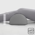 thumbnail image 5 of Leg Rest Pillow,Ergonomic Wedge Foam Cushion,Removable Washable Cover Foot Elevation Pad for Bed Pregnancy Swelling Relief Sleep Support(Gray), 5 of 9