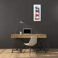 thumbnail image 3 of Miller, Savannah 13x32 White Modern Wood Framed Museum Art Print Titled - Beacon 2, 3 of 4
