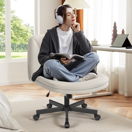 pearl white criss cross swivel product