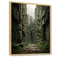thumbnail image 2 of Designart "Native Art Sacred Horizon IV" Cityscapes Floater Framed Canvas Art Print, 2 of 7