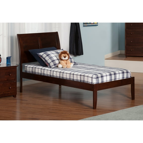 Portland Platform Bed with Open Foot Board, Multiple Colors, Multiple Sizes