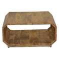 thumbnail image 2 of 30 Inch Coffee Table- Handcrafted Hollow Cube Shape, 2 of 5